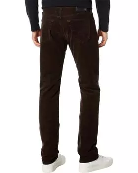 Брюки AG Jeans Everett Slim Straight Fit Pants, цвет Sulfur Bitter Chocolate