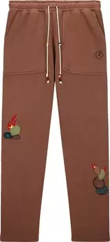 Брюки Air Jordan x Travis Scott Pants 'Archaeo Brown', коричневый