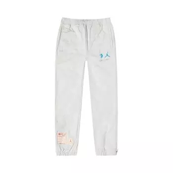 Брюки Air Jordan x Union LA Zip 'Photon Dust', белый