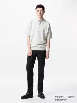 Брюки airsense длинные Uniqlo, цвет 09 черный