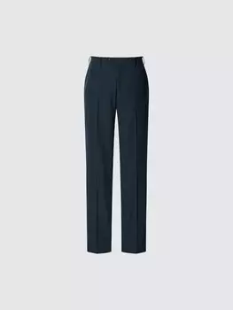 Брюки airsense хлопчатобумажные Uniqlo, синий