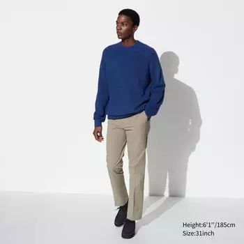 Брюки AirSense, похожие на хлопок UNIQLO, бежевый