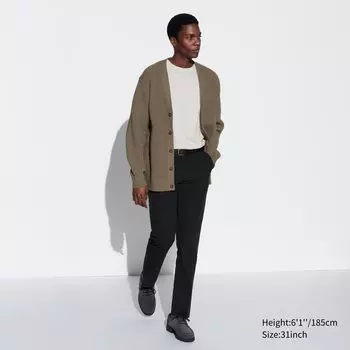 Брюки AirSense, похожие на хлопок UNIQLO, черный