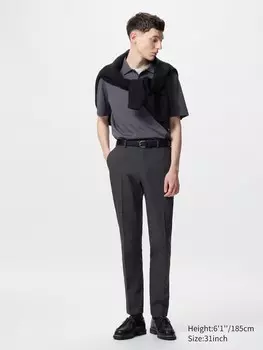 Брюки airsense Uniqlo, цвет 08 серый