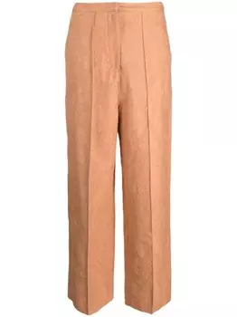 Брюки Ajoure' широкого кроя Alysi, нейтральный цвет