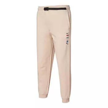 Брюки akareness pants 'beige black' Puma, бежевый