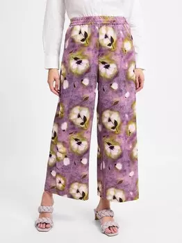 Брюки акрукс Max&Co., сиреневый