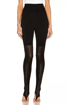Брюки Alaa Lace Legging, нуар