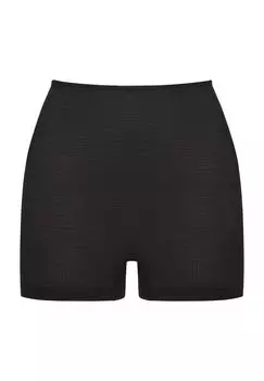 Брюки эластичные однотонные женские mey, черный