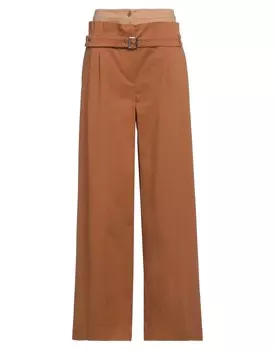 Брюки Alberta Ferretti, коричневый