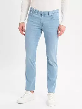 Брюки Alberto Pipe, светло-синий