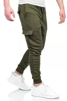 Брюки Alessandro Salvarini Jogginghose AS 271, оливковый