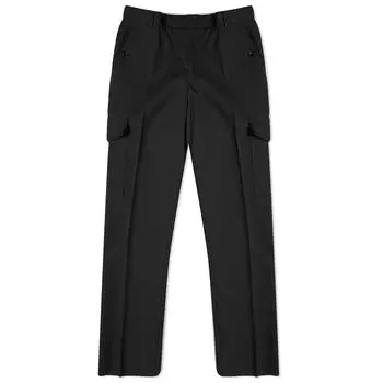Брюки Alexander Mcqueen Military Cigarette Trousers, черный