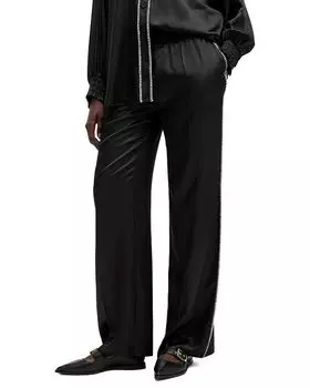 Брюки ALLSAINTS Charli Stitch, черный