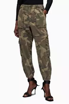 Брюки Allsaints Frieda All Saints, зеленый