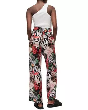 Брюки AllSaints Tyler Leondra Trousers, черный мульти