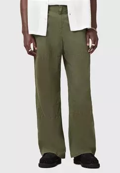 Брюки AllSaints, зеленый