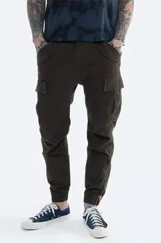 Брюки Alman Pant 188201 411 Alpha Industries, зеленый
