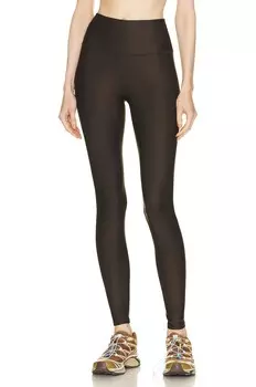 Брюки Alo High Waisted Airlift Legging, цвет Espresso