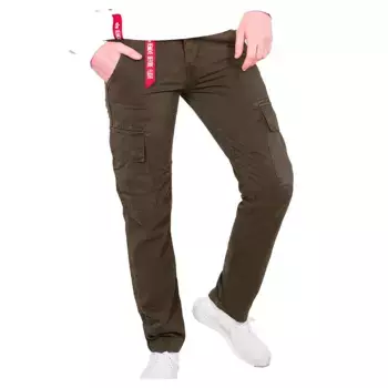 Брюки Alpha Industries Agent, зеленый