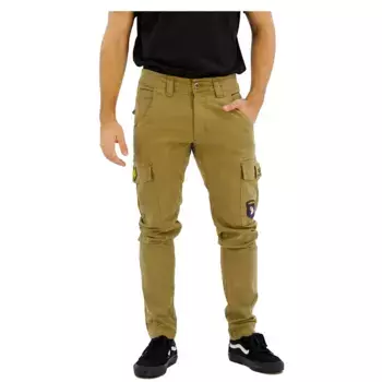 Брюки Alpha Industries Petrol Patch, зеленый