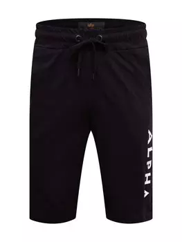 Брюки ALPHA INDUSTRIES Regular Pants, черный