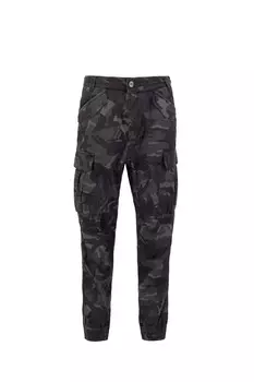 Брюки ALPHA INDUSTRIES Tapered Cargo Pants, черный