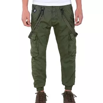 Брюки Alpha Industries Utility, зеленый