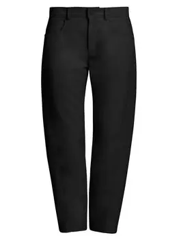 Брюки Altermat из твила Stella McCartney, черный