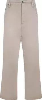 Брюки Ami Alex Fit Trousers 'Beige', загар