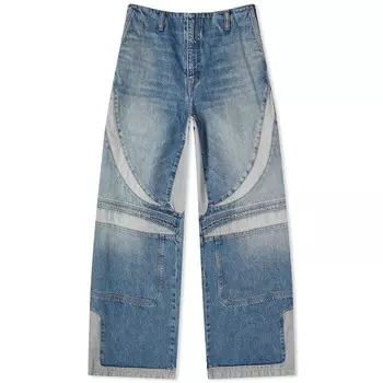 Брюки Amiri Baggy Motocross Pant, цвет Worn Indigo