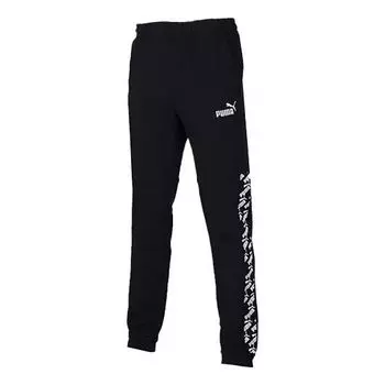 Брюки amplified track pants 'black' Puma, черный