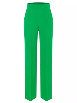Брюки Ana Alcazar Regular Pleated Pants Pacoa, зеленый