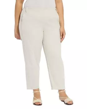 Брюки Anelise Barrel Curvy Lyss Plus, слоновая кость/кремовый