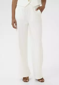 Брюки ANETT WIDE Cream, белый