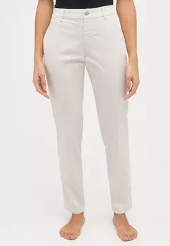 Брюки ANGELS Chinohose Louisa Chino mit mit Paspeltaschen, светло-серый