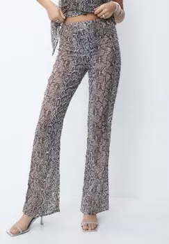 Брюки Animal PULL&BEAR, цвет grey