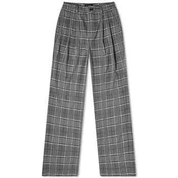 Брюки Anine Bing Carrie Wide Leg, серый