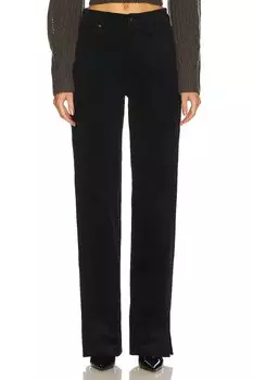 Брюки ANINE BING Roy, цвет Black Corduroy