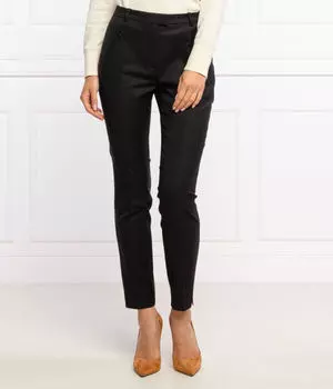 Брюки Анита Slim fit Boss, черный