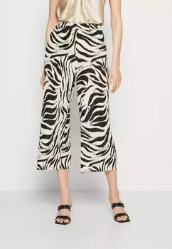 Брюки Anna Field, черный/белый