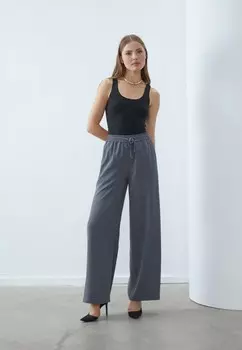 Брюки Anna Field, крапчатый темно-серый