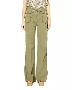 Брюки Anna Gerard Darel, зеленый