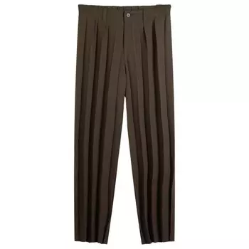 Брюки-Ансамбли Edge Homme Pliss Issey Miyake, коричневый