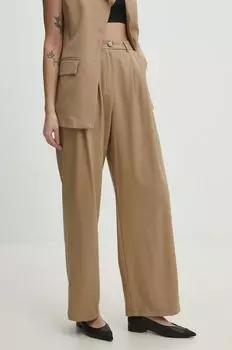 Брюки Answear Lab, бежевый