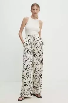Брюки Answear Lab, бежевый
