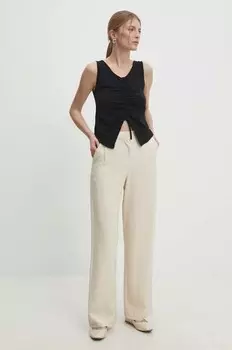 Брюки Answear Lab, бежевый