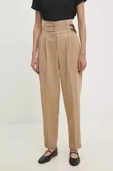 Брюки Answear Lab, бежевый