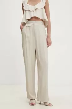 Брюки Answear Lab, бежевый