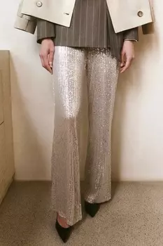 Брюки Answear.Lab, бежевый